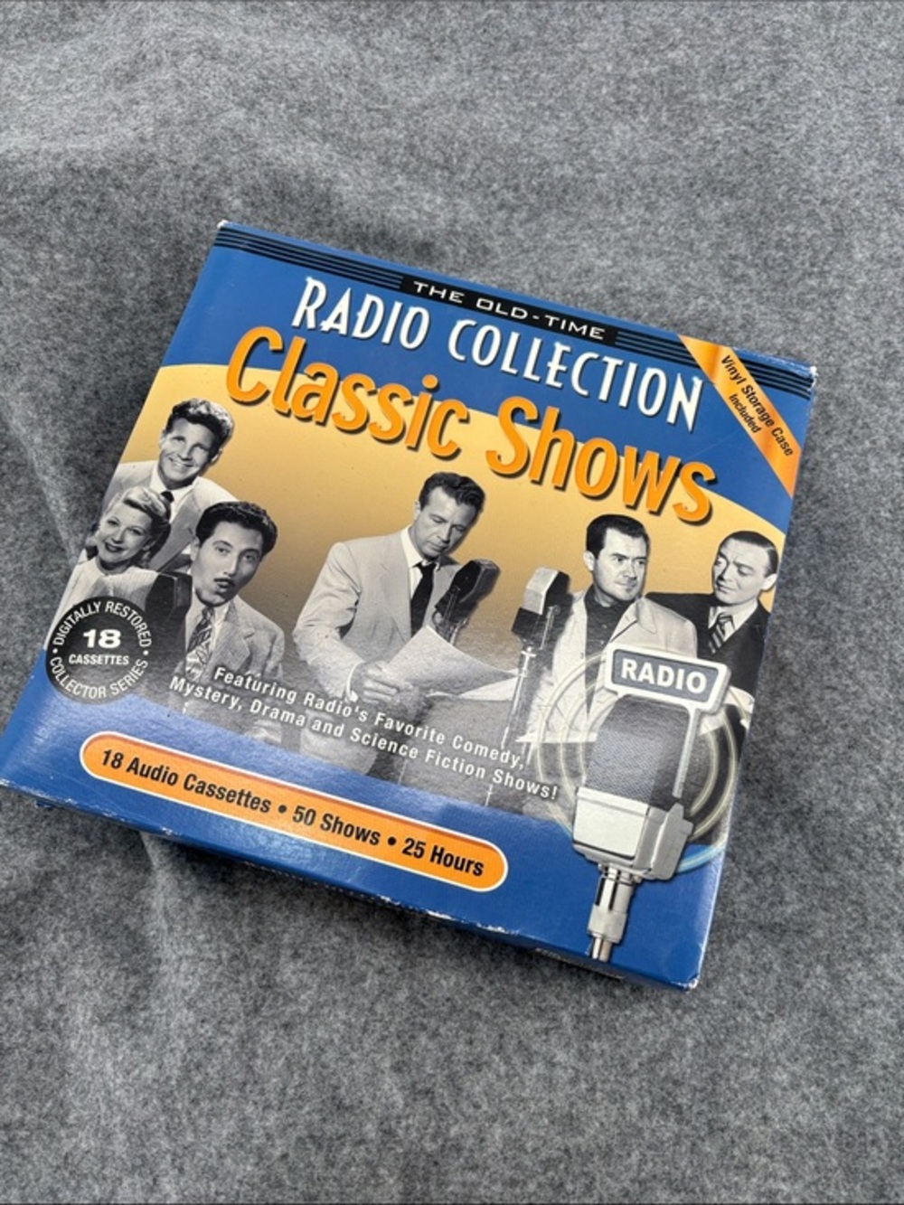 Radio Collection Classic comedy mystery drama Shows 18Cassette  50 shows  Set